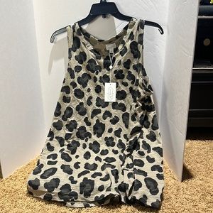 Mud pie Leopard tank